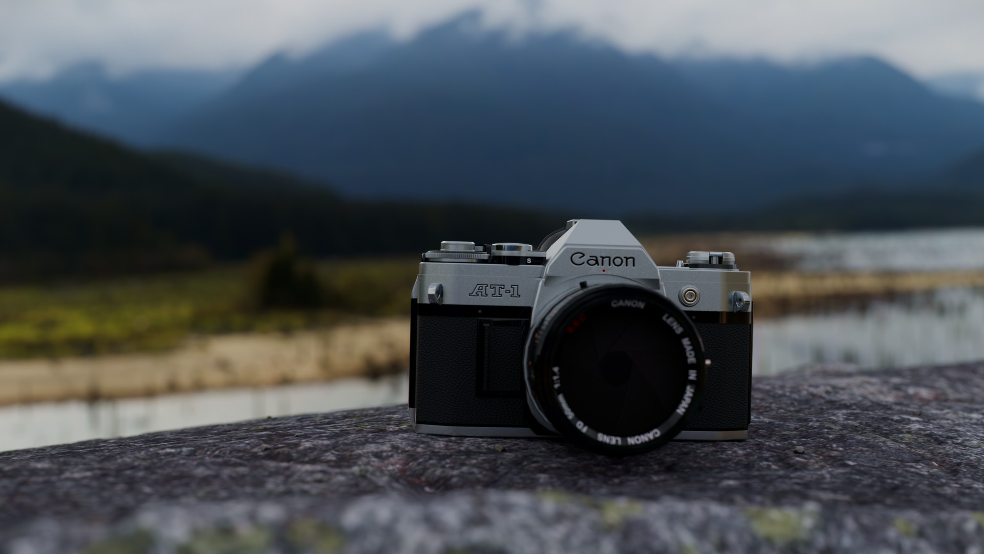 A 3d Product Visualization of a Canon Camera