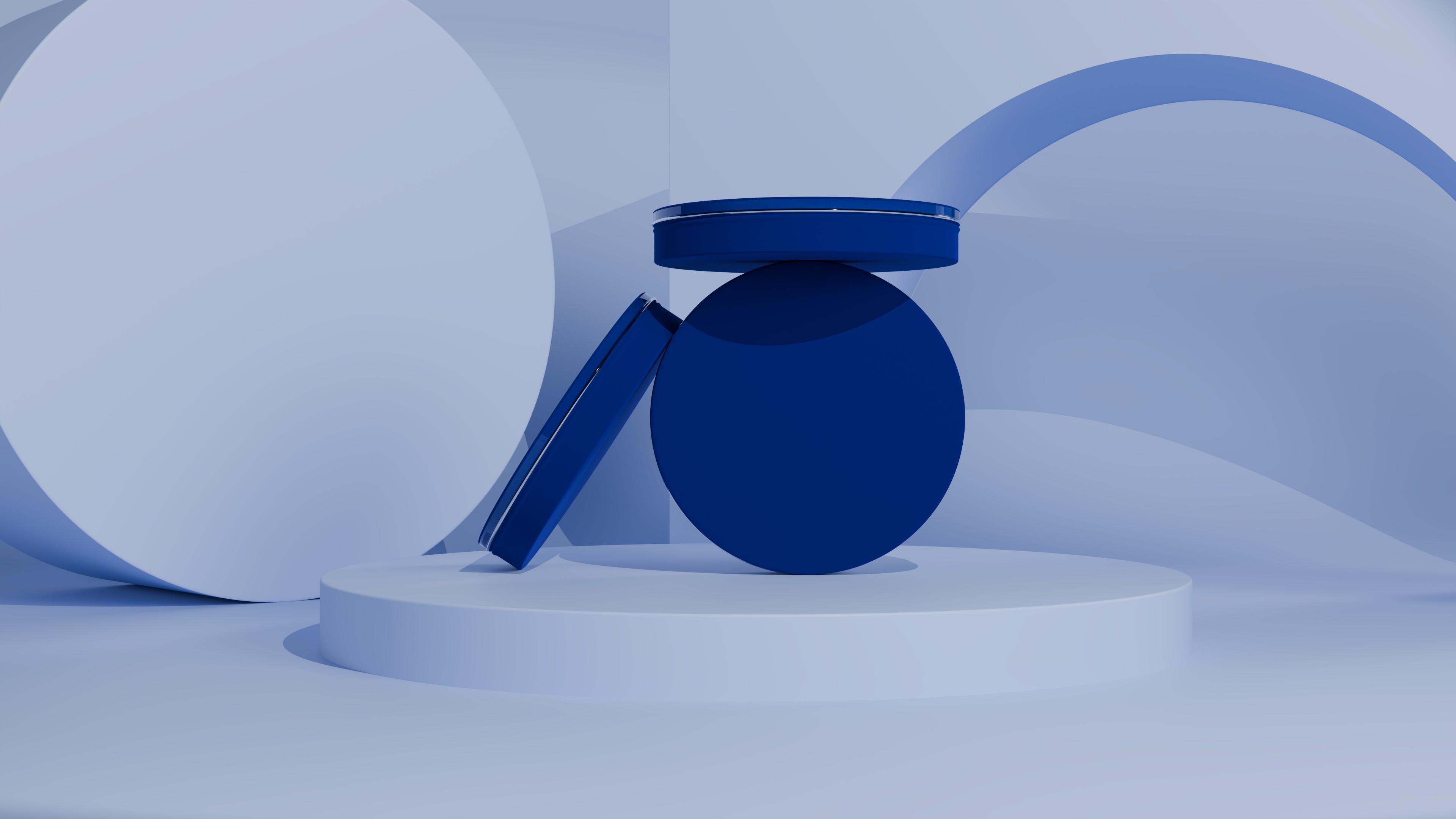 A 3d Product Visualization of a Nivea Creme Tin